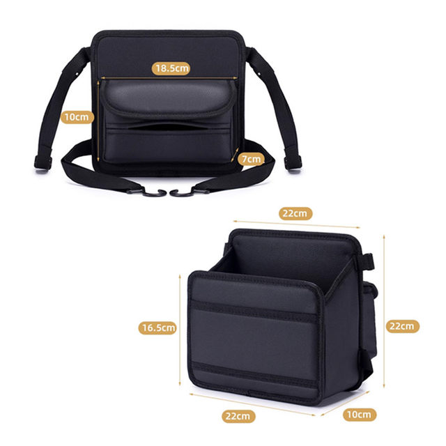Car seat middle storage bag armrest box storage