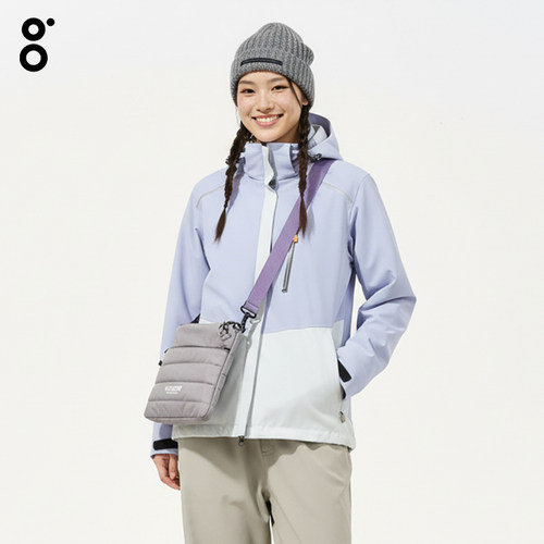 八度丘户外冲锋衣男女款三合一外套秋冬季加绒进西藏防风滑雪服 - 图0