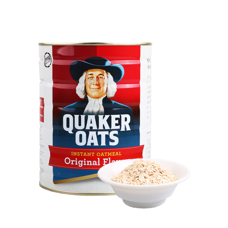 QUAKER桂格燕麦片冲调谷物 800g 营养早餐冲饮点心进口即食麦片