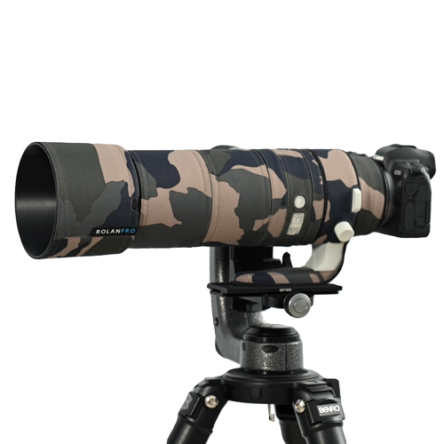 Оружейная пистолет для линз Canon RF200-800 мм содержит укрытие для нижнего сиденья Roanpro