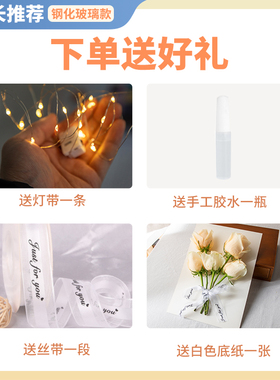 现货秒发diy干花相框送胶水配件