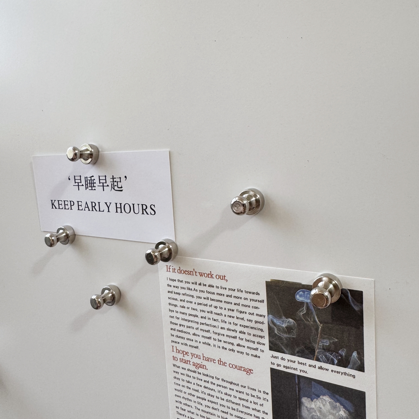 创意强力磁铁金属冰箱贴洞洞板入户门磁吸装饰磁贴磁力贴个性磁吸 - 图0