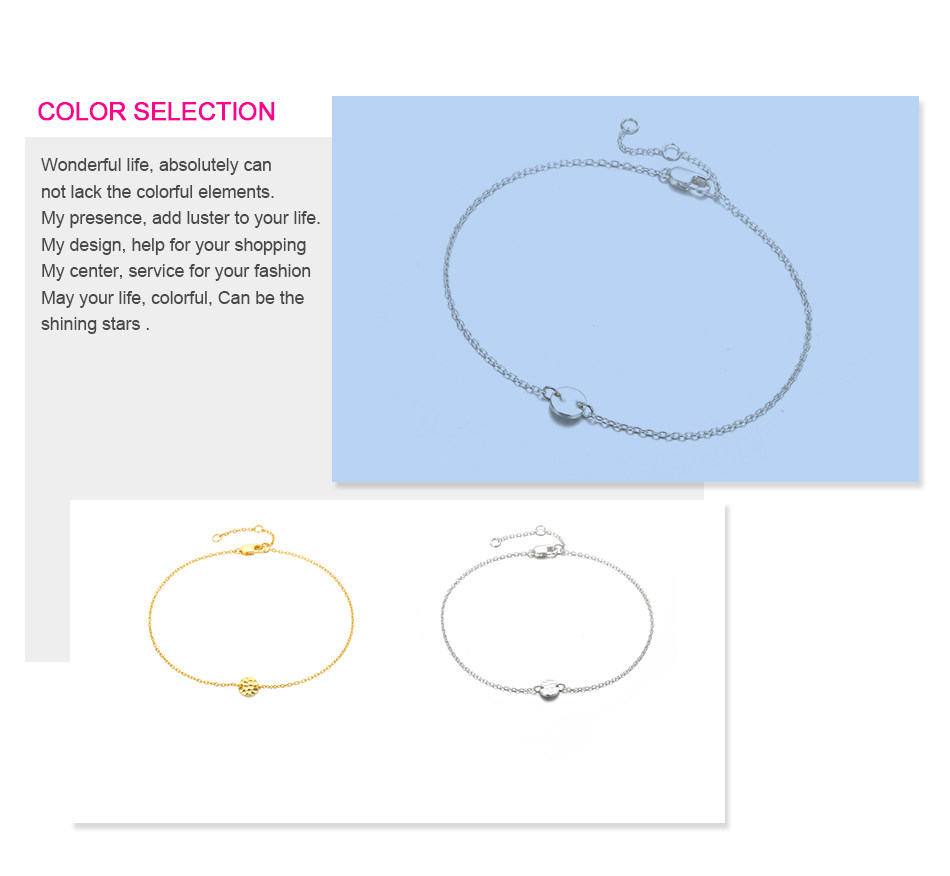 925纯银金色圆的魅力珠宝首饰手镯 carlidana卡丽丹娜手链