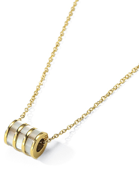 微镶贝母小蛮腰项链时尚设计白搭