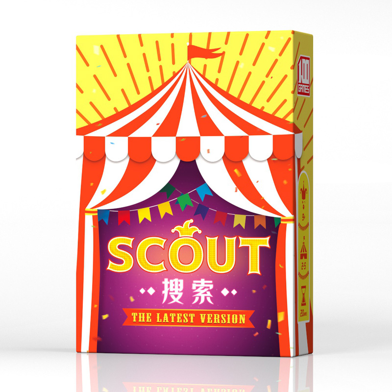 搜索桌游卡牌一百游正版scout中文休闲聚会马戏团2-5桌面游戏扑克 - 图3