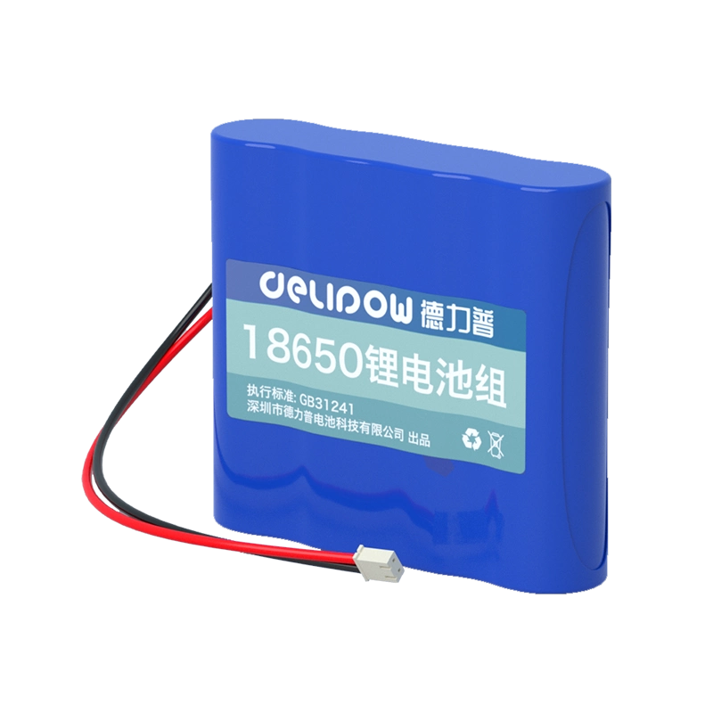 德力普18650锂电池3.7v手电筒12v电池太阳能头灯音响7.4v充电池组