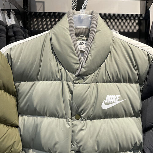 耐克NIKE羽绒服外套户外防风保暖运动服立领休闲夹克 IB4499-053 - 图1