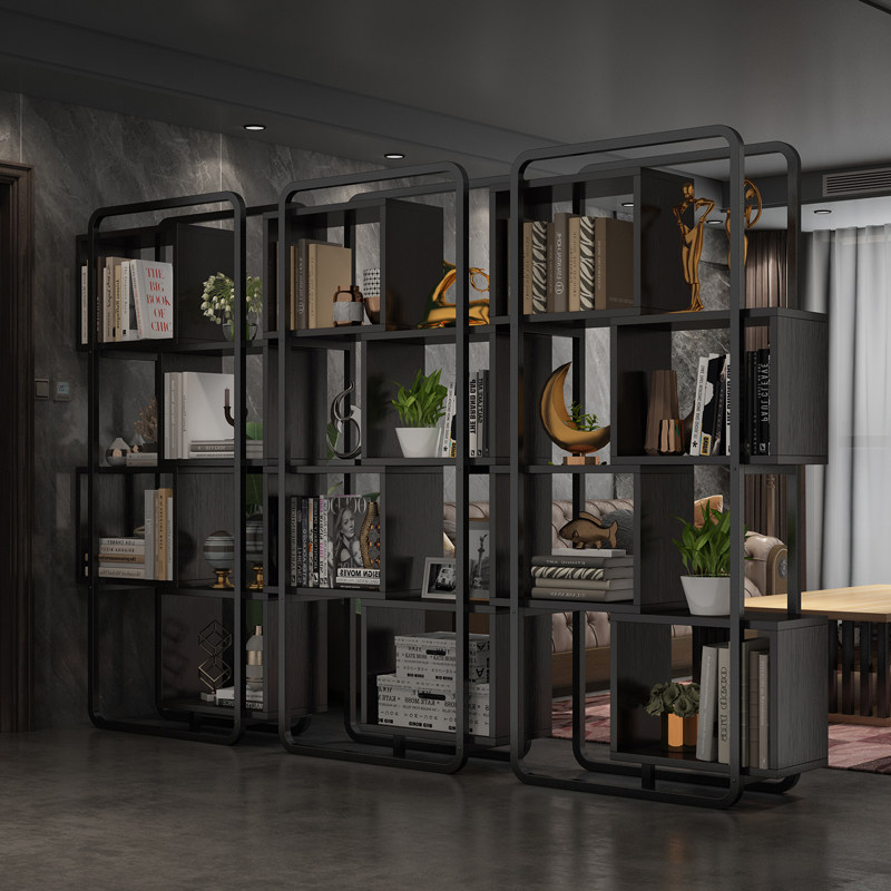 入户屏风隔断墙轻奢创意客厅进门遮挡玄关架门口餐厅木制格栅座屏,淘宝优惠券,粉丝福利购,淘宝优惠卷