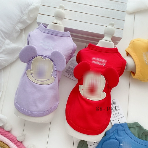 Брендовый осенний милый жилет, хлопковая футболка