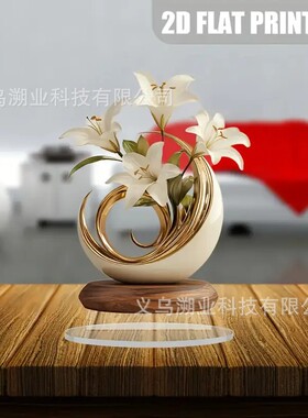 母亲节摆件跨境花瓶电视柜酒柜装饰品摆设乔迁新居礼品亚克力装饰