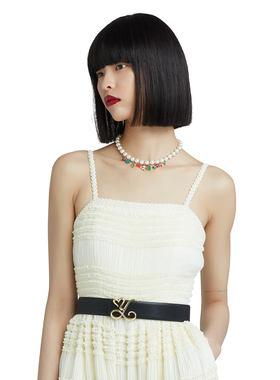 叶谦原创设计师花色珍珠项链