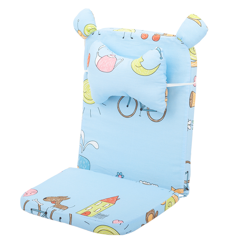婴儿推车坐垫宝宝棉垫餐椅垫手推车凉席垫通用四季垫夏季冰丝坐垫