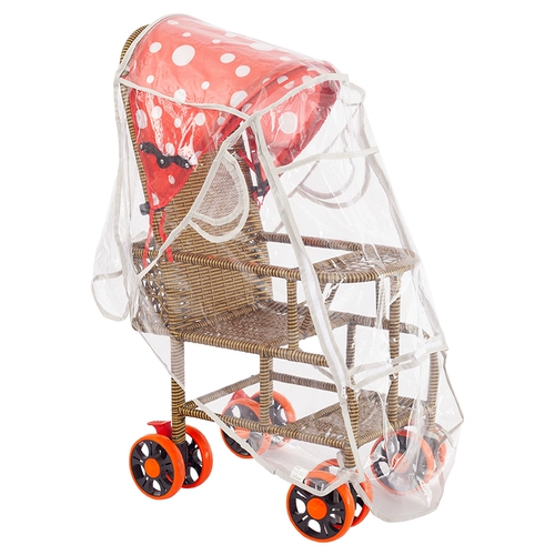 Универсальная коляска, детский дождевик, ветрозащитный ветрозащитный чехол с зонтиком, защитная маска