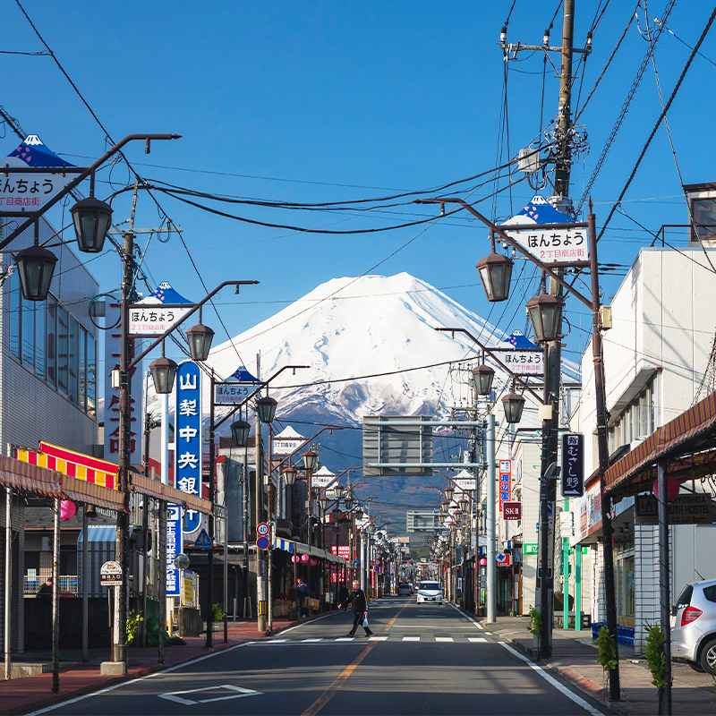 【9人小团】日本东京富士山一日游河口湖五合目天梯小镇旅游 - 图0