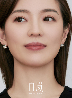 白岚折纸925银耳钉女简约气质
