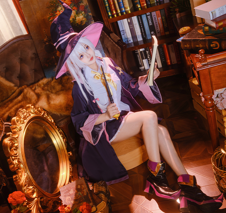 二月境 魔女之旅cos服伊蕾娜cos服动漫假发cosplay女服装鞋子全套 - 图2