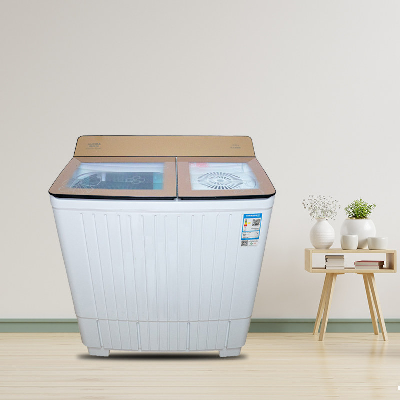 澳柯玛10公斤半自动家用老式洗衣机 aucma澳柯玛梨花树洗衣机