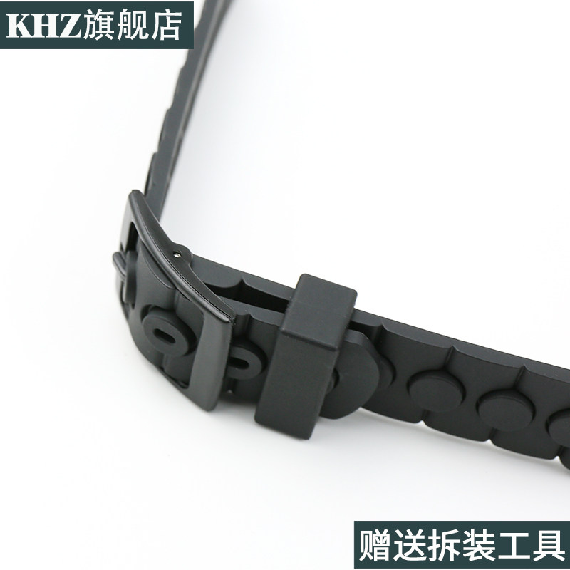 配件树脂表带适合swatch飞菲针扣 khz配件