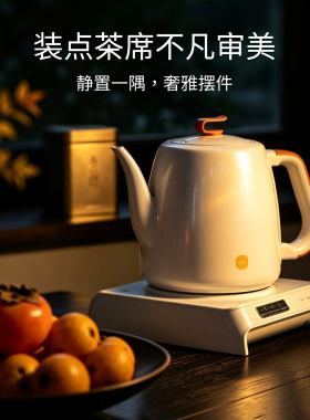 茶皇子自动上水316L电热水壶