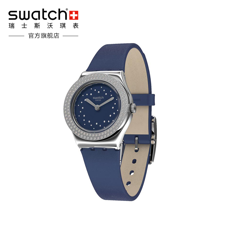 Swatch斯沃琪瑞士手表男女表新品复古时尚石英腕表