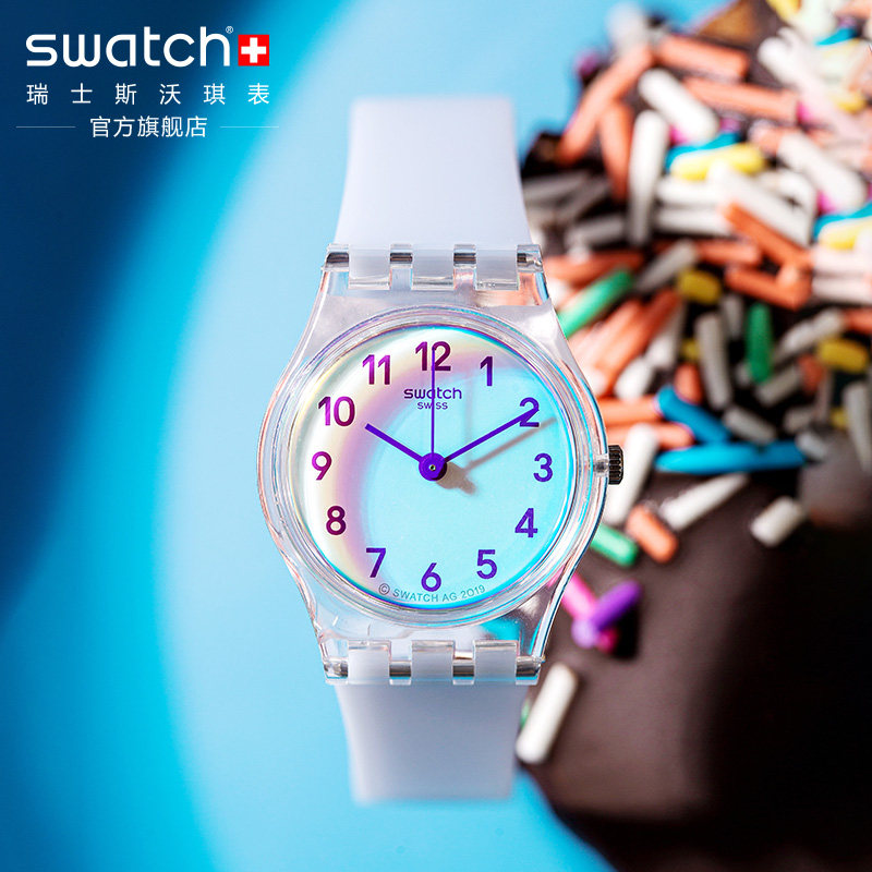 swatch瑞士简约设计情侣休闲男女表 Swatch斯沃琪瑞士腕表