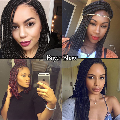 Brazil wool hair brazilian yarn 黑人假发线脏辫大辫子超轻发丝 - 图1