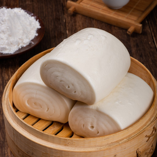 祐康葱油大花卷/刀切大馒头800g*3包营养早餐加热即食半成品面点 - 图2