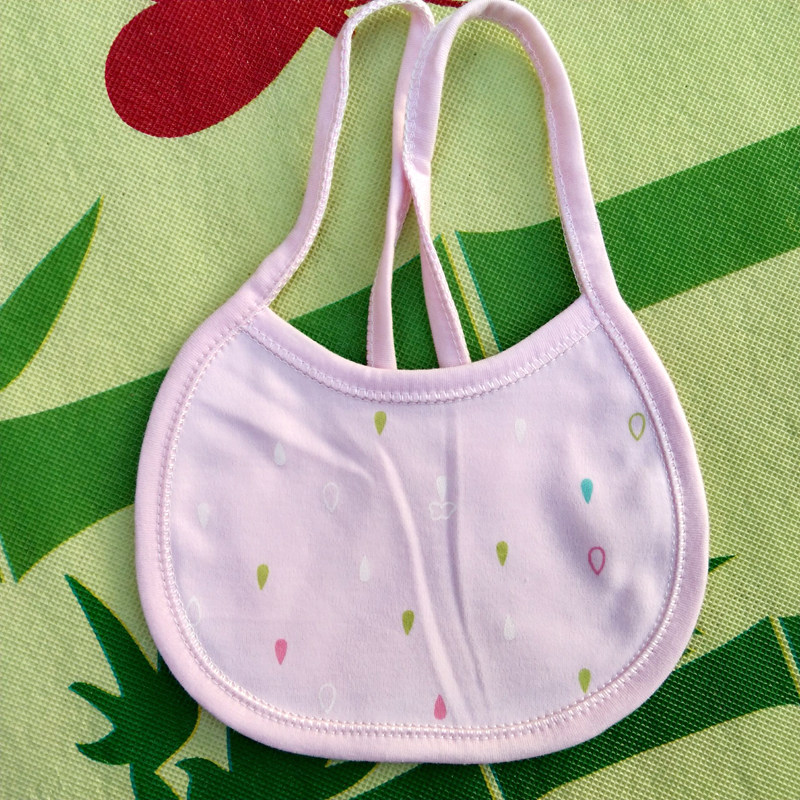 新生儿围嘴宝宝系带口水巾纯棉春秋季初生儿童围兜饭兜婴儿口水巾,淘宝优惠券,粉丝福利购,淘宝优惠卷