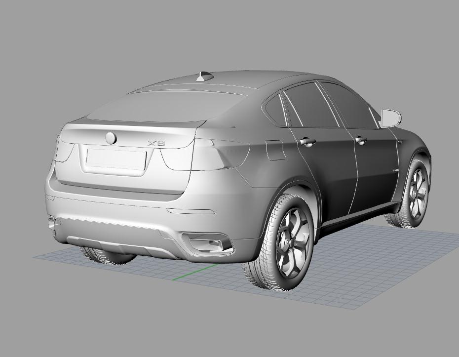 新宝马X5汽车跑车概念车犀牛rhino/C4D/MAYA/MAX /OBJ/SU/STL/SKP - 图0