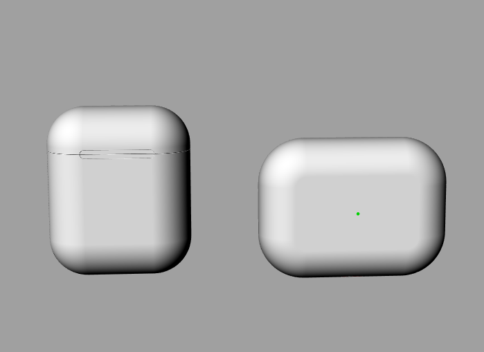 Airpods 2  Airpods 3 犀牛模型rhino/stp/obj/c4d/su/fbx/3ds - 图0