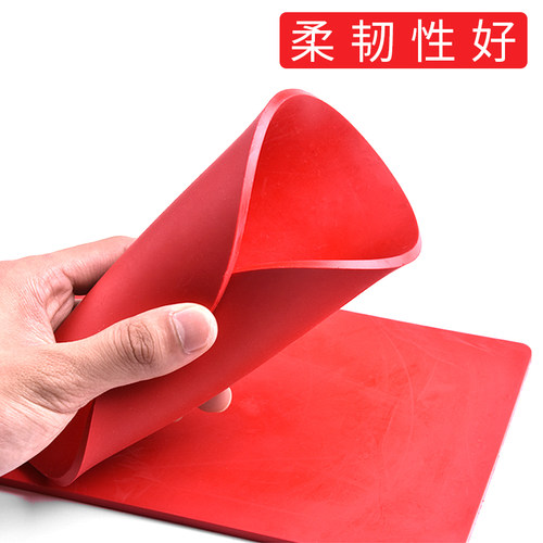 浩立信加厚方形印章用垫橡胶软垫板圆形印章垫盖章垫板 办公会计财务办公用品文具 - 图1