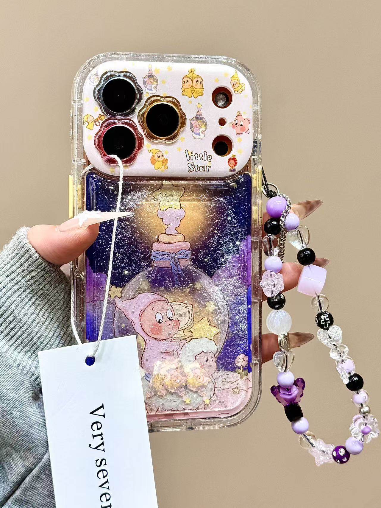 闪粉流沙许愿球星星男孩链条适用苹果17promax手机壳15iphone16 · 苹果14 许愿球星星男孩,淘宝优惠券,粉丝福利购,淘宝优惠卷