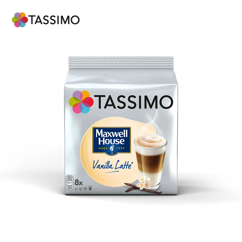 Германский импортированный кофе в капсулах Bosch Tassimo, Jacobs капучино, большая американская чашка, эспрессо и т. п.
