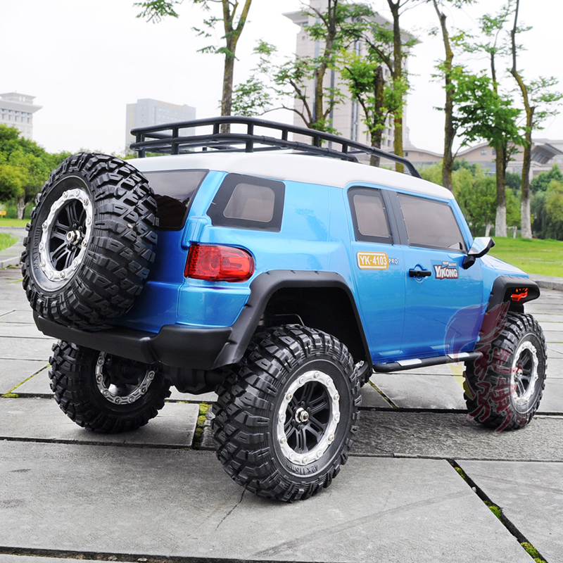 易控YK4103遥控攀爬车 FJ酷路泽RC专业四驱越野车差速锁高低档 - 图1