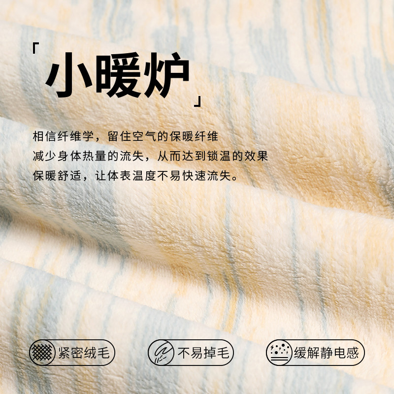 浪莎情侣睡衣秋冬季2025年新款珊瑚绒卡通可爱加绒加厚男女家居服,淘宝优惠券,粉丝福利购,淘宝优惠卷