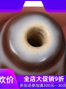 【一物一图】西藏老天珠 至老矿油润莲师天珠 西藏项链男女真品