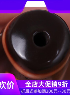【收藏孤品】原矿西藏六眼老天珠 天然油润包浆天珠西藏项链 真品