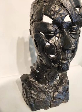 铸铁美式大厅艺术雕塑摆件