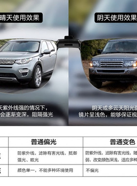 驾驶钓鱼近视墨镜班杰尼变色男