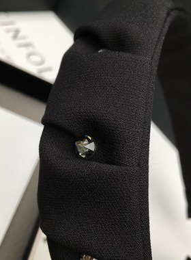 发箍布艺日韩高级感水晶钻头箍