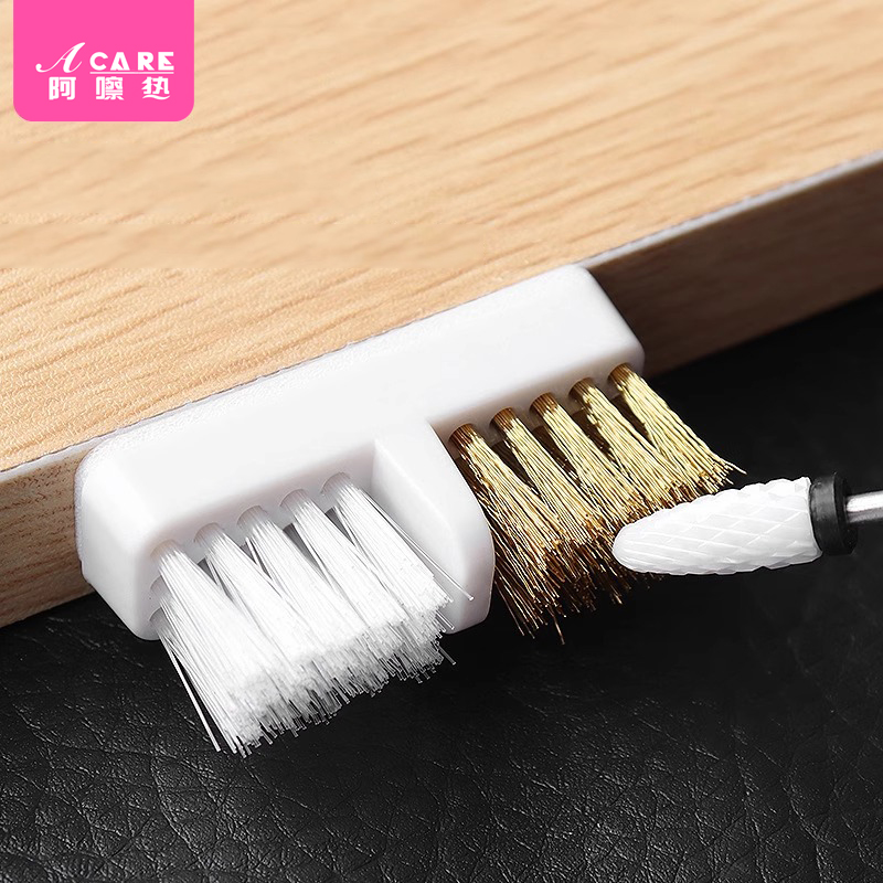 15Y美甲打磨头B1pq108-易上手清洁刷粉尘残留硬胶卸甲钻清洁工具 - 图2