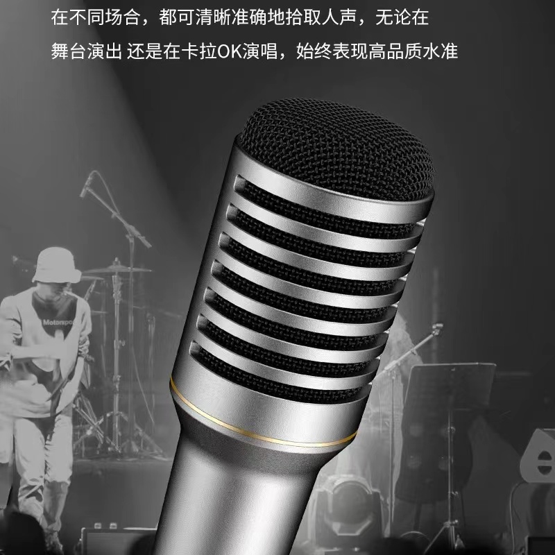 Takstar/TA-68 专业动圈麦克风吉他弹唱户外K歌舞台演出主持话筒 - 图1