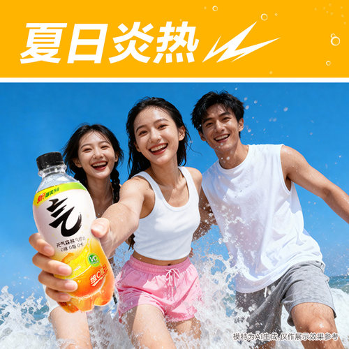 元气森林气泡水维C橙味280mL*12瓶s - 图2