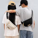Crossbody bag for women single shoulder chest bag for men lightweight and simple