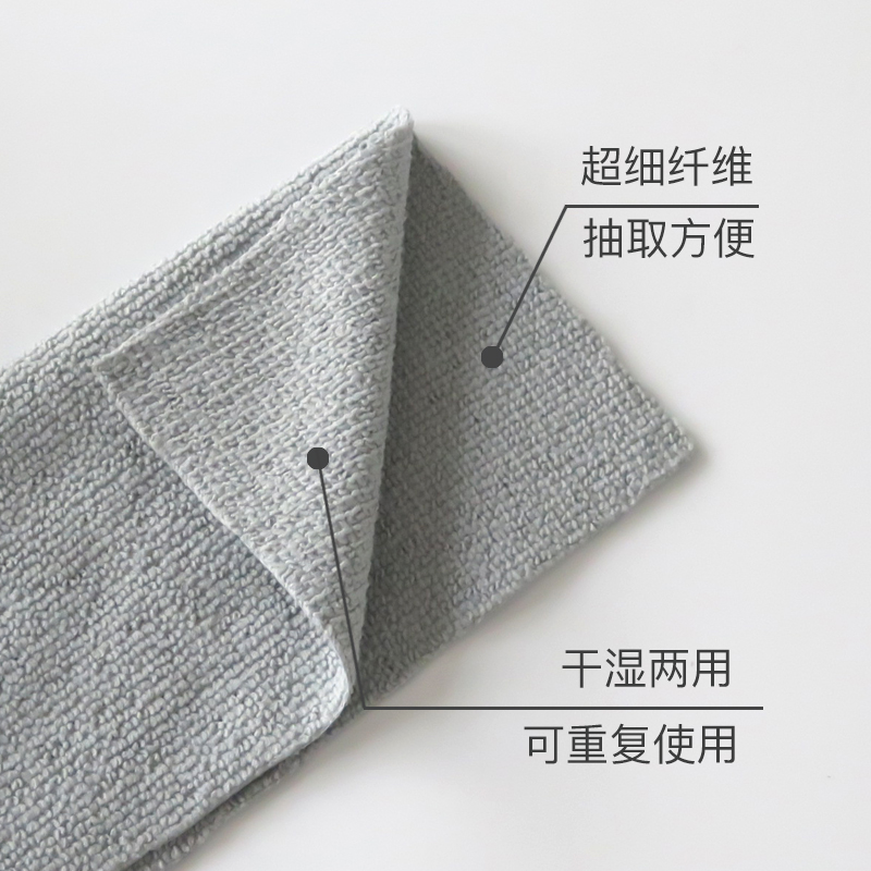 抽取式厨房专用吸水不易掉毛清洁不易沾油一次性懒人抹布洗碗布