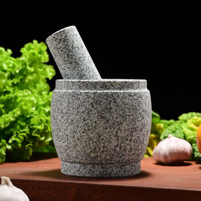 研磨器大号石臼子夹蒜厨具剥蒜器天然家用捣蒜器石头蒜臼子捣药罐,淘宝优惠券,粉丝福利购,淘宝优惠卷