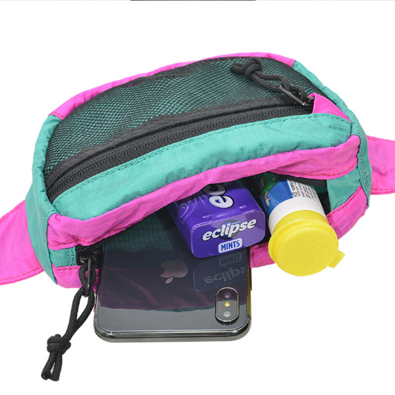 运动时尚斜挎包手机袋男女士胸包户外登山拼色防水休闲迷你小腰包,淘宝优惠券,粉丝福利购,淘宝优惠卷