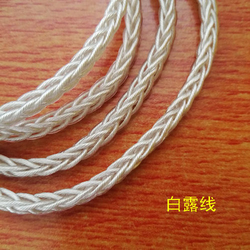 凛海/VIHA听海7N单晶铜镀银线8芯升级线平衡春分均衡惊蛰mmcx白露 - 图3