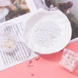 Украшение-шарик из жемчуга, кремовый чехол для телефона ручной работы, аксессуары