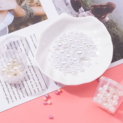 Украшение-шарик из жемчуга, кремовый чехол для телефона ручной работы, аксессуары